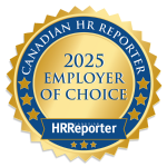 2025 Employer of Choice Award Badge from Canadian HR Reporter