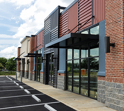 New Shopping Strip Center Almost Ready to Open